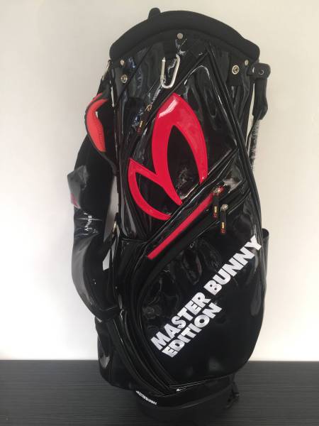 新品未使用 マスターバニー 限定キャディバッグ 黒