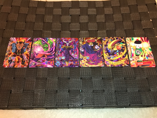 ドラゴンボールヒーローズ Sr ボーン将軍 タンバリン キョアックマン モッチー ムッチー 餃子 6枚セット ドラゴンボールヒーローズ 売買されたオークション情報 Yahooの商品情報をアーカイブ公開 オークファン Aucfan Com