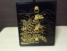 高台寺風蒔絵 小物箪笥 資生堂花椿会 - ｜当時物／レトロ タンス 未