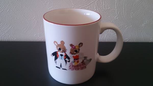非売品 藤城清治 影絵作家 マグカップ 陶器 池田銀行 ノベルティ