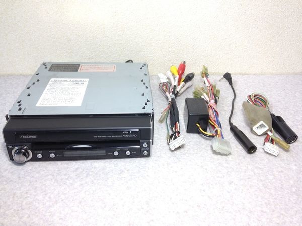 ECLIPSE イクリプス AVN076HD HDDナビ 1DIN 動作確認済 AVN075HD C114