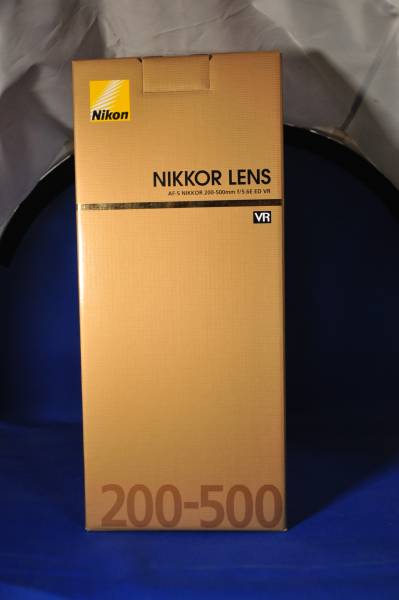 《送料無料》Nikon　AF-S NIKKOR 200-500mm f/5.6E ED VR　新品　純正フィルター付き