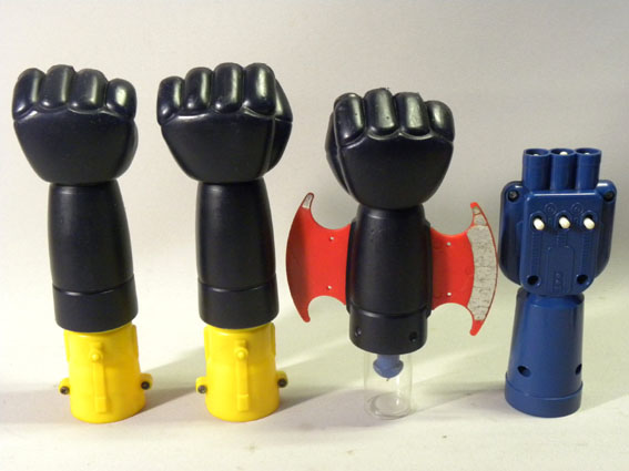 1970年代 当時物 ポピー ジャンボマシンダー XX計画 ひみつ新兵器 4個 