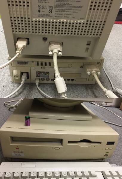 Apple Macintosh LC630 + モニタ + キーボード + マウス セット 中古