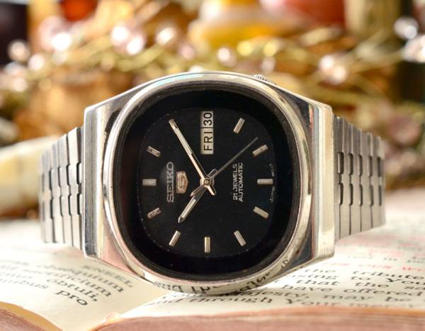 極上品◇ヴィンテージ SEIKO5(セイコー5) オートマチック DAY/DATE