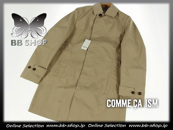 ◆7253◆COMME CA ISM コムサイズム 未使用訳あり 春物　トレンチコート スプリングコートL ベージュ