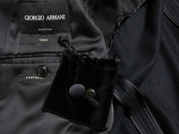 新品】50/M~L 【ジョルジオアルマーニ】 黒ラベル GIORGIOの魂 GINZA