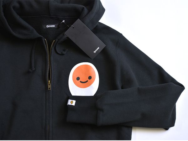 新品タグ付き！ CUNE 裏毛ダッフルコート パーカー スウェット ウサギ