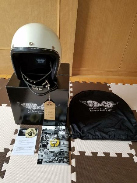 TT&CO ジェットヘルメット スーパーマグナム マシニングレザーリム