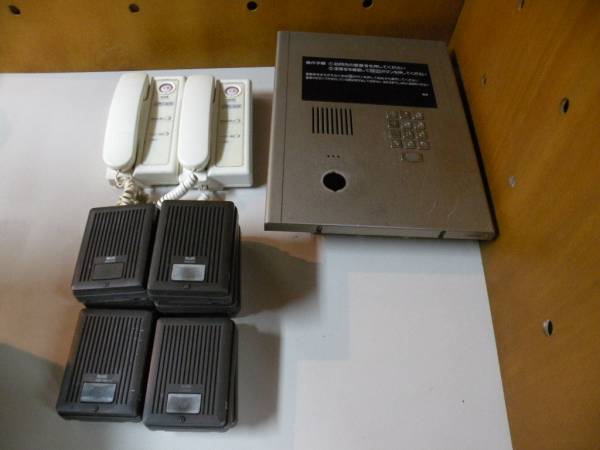 松下電工 インターホン NAiS SHN6210WK 25台セット ジャンク