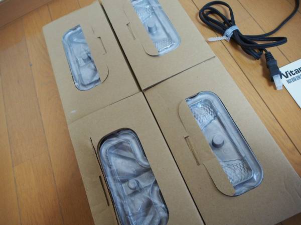 Vitantonio サンドベーカー 銀 白 VSW-450-W ワッフル鯛焼板付