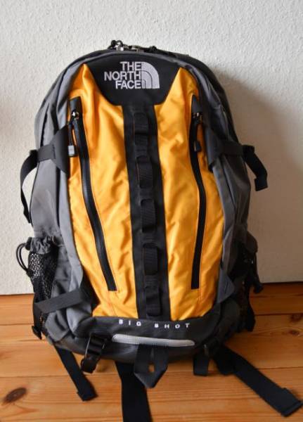 ■ザ・ノースフェイス■BIG SHOT/イエロー×グレー/リュックサック
