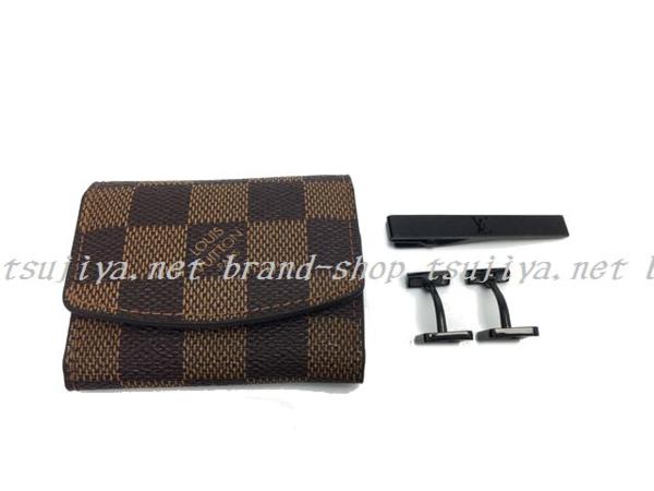 【ヴィンテージ】 LOUIS VUITTON ルイヴィトン カフスタイピンセット 辻屋質店9637】LouisVuittonルイヴィトン タイピン カフス セット