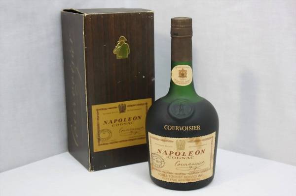 ①クルボアジェ COURVOISIER ナポレオン コニャック 1本【未開栓】