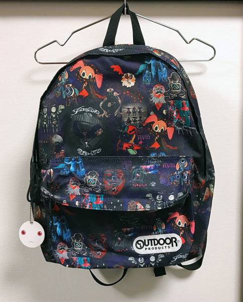 レア‼︎ 魔法少女まどか⭐︎マギカ×OUTDOOR コラボリュック リュック 魔女 超レア！劇場版『魔法少女まどか☆マギカ』 OUTDOOR DAY PACK 魔女柄