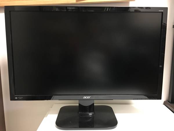 acer 27インチ 液晶モニター 使用期間半年程度の KA207Hの入札履歴 