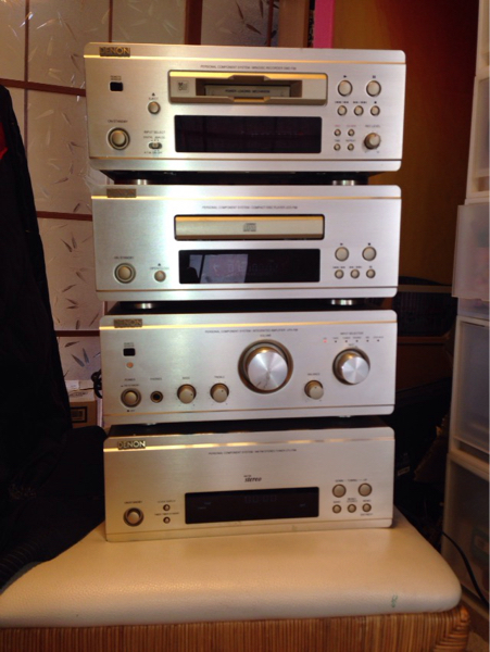 DENON UPA-F88 UCD-F88 DMD-F88 UTU-F88 アンプ CD MD リモコンあり