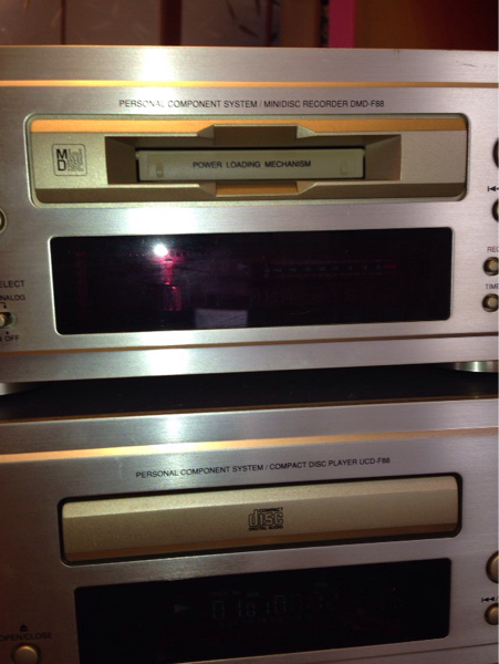 DENON UPA-F88 UCD-F88 DMD-F88 UTU-F88 アンプ CD MD リモコンあり
