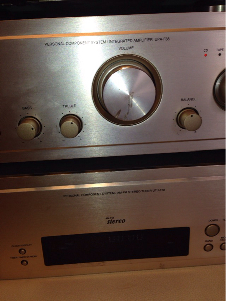 DENON UPA-F88 UCD-F88 DMD-F88 UTU-F88 アンプ CD MD リモコンあり