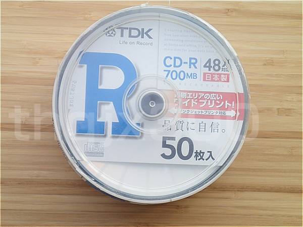 【安い，得価】 TDK R80PWDX50PB プリンタブル スピンドル50枚(CD-R、CD-RW)｜売買されたオークション情報、yahooの商品情報をアーカイブ公開 - オークファン CD-R、CD-RW