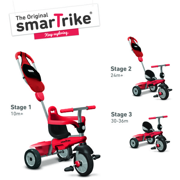 三輪車 スマートトライク STR3 ロングユース三輪車スマートトライク 