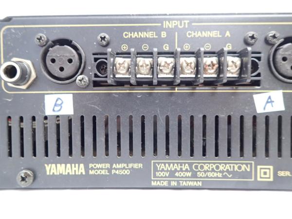 パワーアンプ Yahoo!オークション 「yamaha P4500 p4500」の落札相場