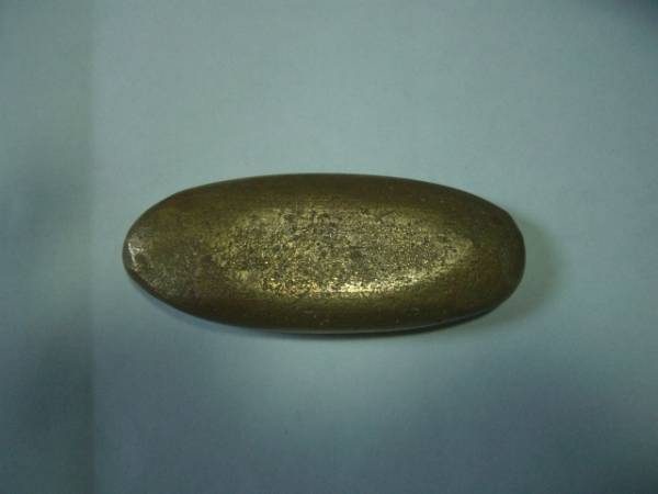 宝永丁銀　レプリカ？　四つ宝丁銀？　量目；約２２０g