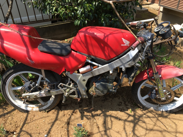 最終値下げ不動車 NS-1 部品取り ズーマー 不動車 部品取り車 レストア 