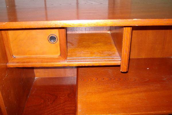 桑材 欅材 桐材 和風 レトロ 飾り棚サイドボード 茶箪笥 時代物_3