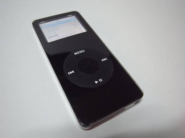Apple iPod nano 4GB ブラック 第1世代 MA107J/A ジャンク 本体のみ