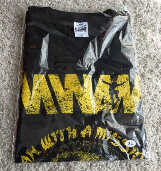MAN WITH A MISSION AIRJAM2016 限定 Tシャツ カミカゼボーイ サイズL 新品未開封 マンウィズ 内容
