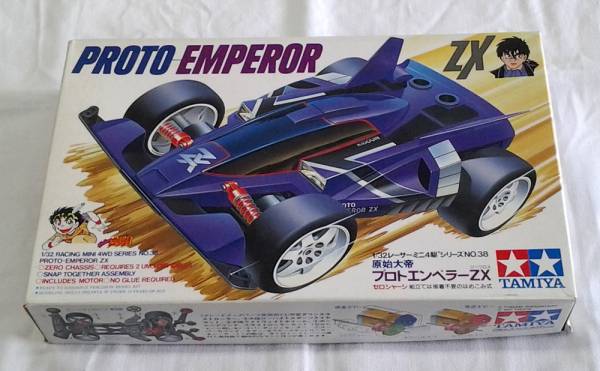 レーサーミニ四駆 18038 プロトエンペラーZX ジークロス ,レーサーミニ