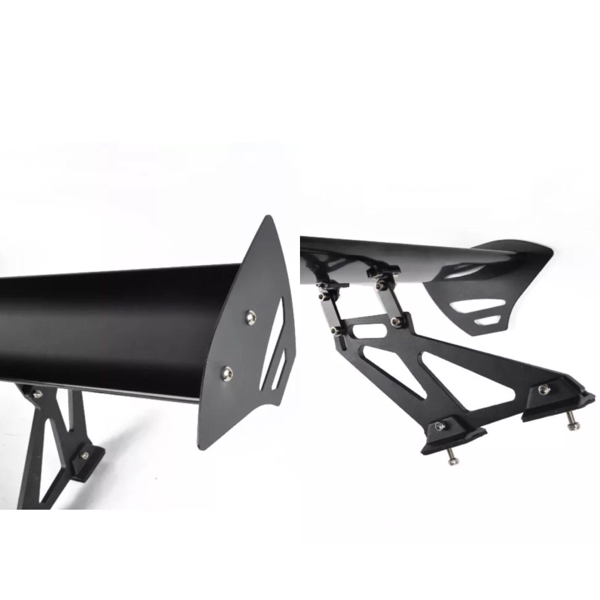 送料無料 汎用 GTウイング スポイラー スポコンヘラフラ_2