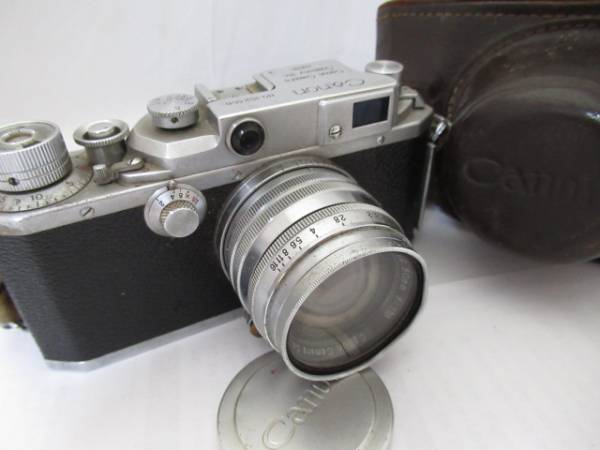 Canon レンジファインダーカメラ 50mm f/1.8 CANON/キヤノン 50mm f:1.8ジャンク扱 1円～ レンジファインダー