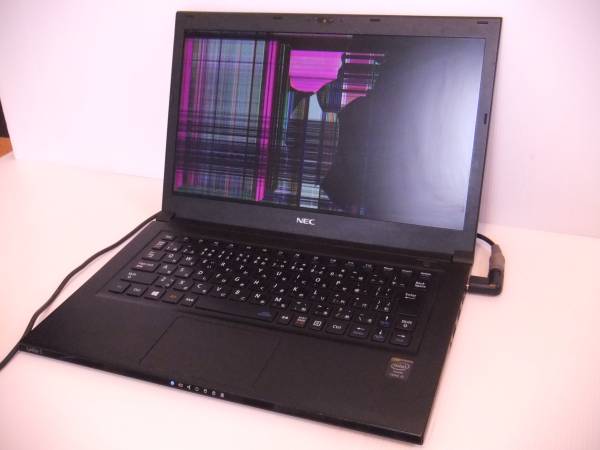 NEC LaVie G PC-GL164Y3GZ 液晶割れ ジャンク品 13.3インチノート 