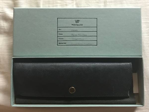 POSTALCO ペンケース(コバルトブルー)☆美品☆ スリーペンケース