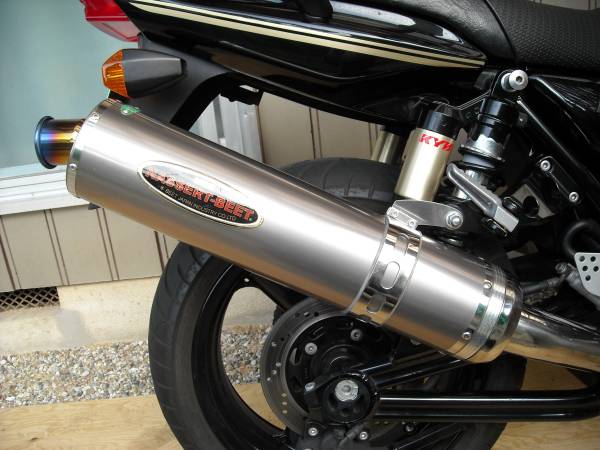 ZRX1200 BEET ナサートサイレンサー Webike | BEET ビート New NASSERT (ナサート)-R ボルトオン