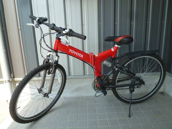 42YK170518　TOYOTA 折り畳み自転車