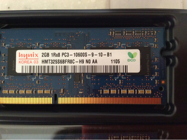 AppleMacBookPro2012純正メモリ2GB2枚組_1