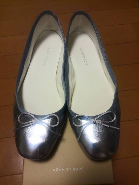 今季物　アダムエロぺ　美品　バレエシューズ　24.5㎝