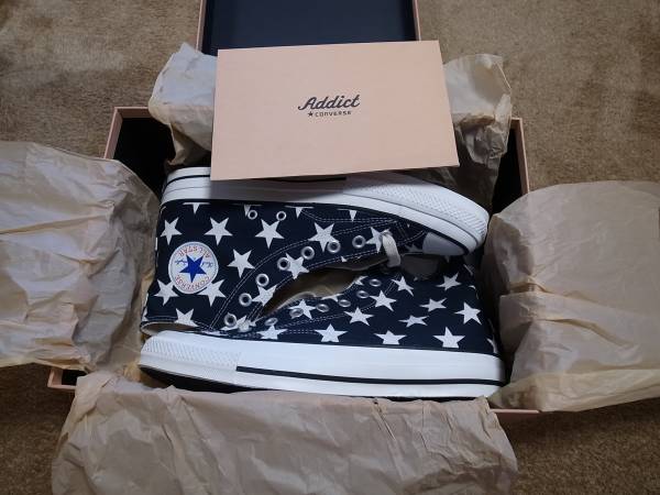 コンバース アディクト converse addict CHUCK TAYLOR MATERIAL HI STAR チャックテイラー スター