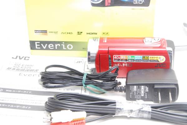 GZ-E225 JVC Everio | EVERIO 外観美品◇JVC Victor – Crew・actカメラ