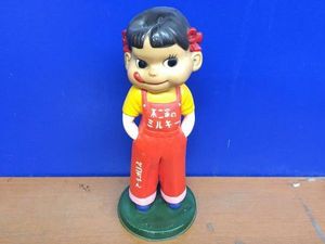 激レア‼︎昭和レトロ！非売品！不二家店頭置物 首振りペコちゃん木台 