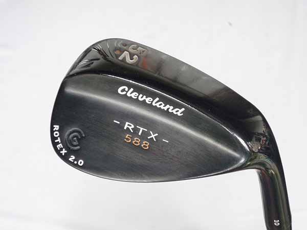 クリーブランド 588 RTX 52/58 DG S200 ウェッジ2本セット クリーブランド 588 RTX ローテックス2.0 ブラックサテン ウェッジ
