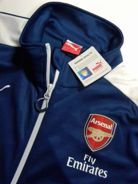 新品 2014/15 アーセナル ARSENAL プーマ PUMA スタジアム ジャケット