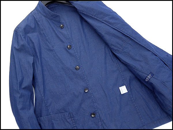 新品 定価3.2万!VAN (ヴァンヂャケット) 創始者 石津謙介 春夏シャンブレーストレッチジャケットM紺★J27277 SALE