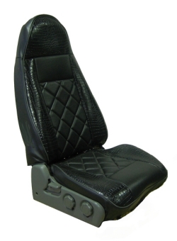 超特価！ クロコシートカバー　ＮＥＷコンドル （運/助セット）