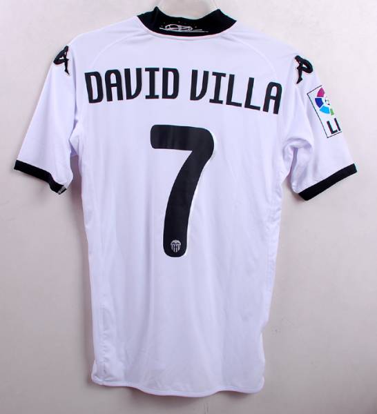 ダビド・ビジャ バレンシア VILLA 05／06（H） ＃7 DAVID SOCCER