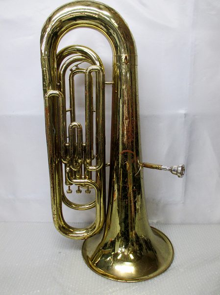 ○[同梱不可]ジャンク YAMAHAヤマハ YBB-102/YBB102 チューバ ハード