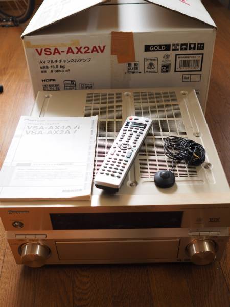 超希少・音出し良好✨️PIONEER VSA-AX2AV AVアンプ Pioneer / パイオニア AVアンプ / VSA-AX2AV 超希少・音出し良好